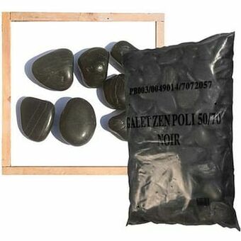 Brico Penez Herman kiezel 25 kg zwart aanbieding