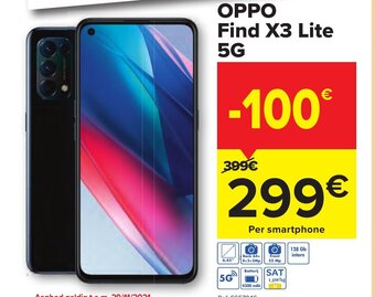 Carrefour Oppo Find X3 Lite 5G aanbieding