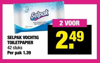 Selpak Vochtig Toiletpapier