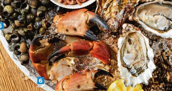 Carrefour Gekookte krabscharen 100g aanbieding