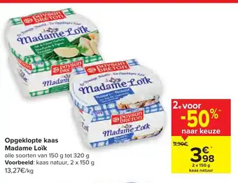 Opgeklopte kaas Madame Loik 2x150g