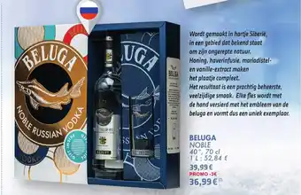 Beluga Noble Vodka 700ml