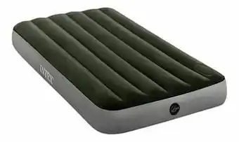Dreamland Intex luchtmatras voor 1 persoon Dura-Beam Twin Downy aanbieding