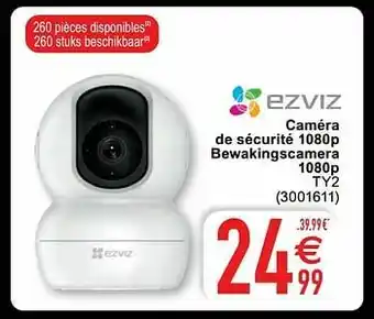 Cora Ezviz caméra de sécurité 1080p bewakingscamera 1080p ty2 aanbieding