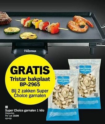 Albert Heijn Super choice garnalen aanbieding