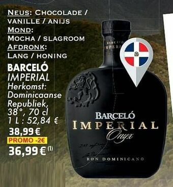 Cora Barceló imperial aanbieding