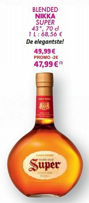 Cora Blended nikka super aanbieding