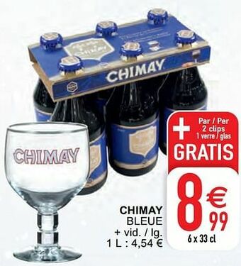 Cora Chimay bleue aanbieding