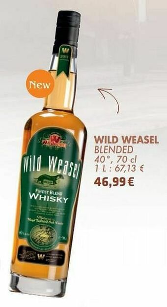 Cora Wild weasel blended aanbieding
