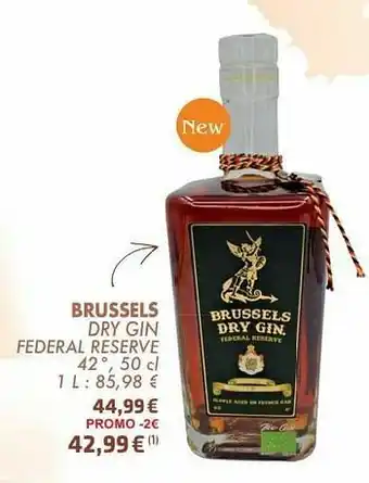Cora Brussels dry gin federal reserve aanbieding