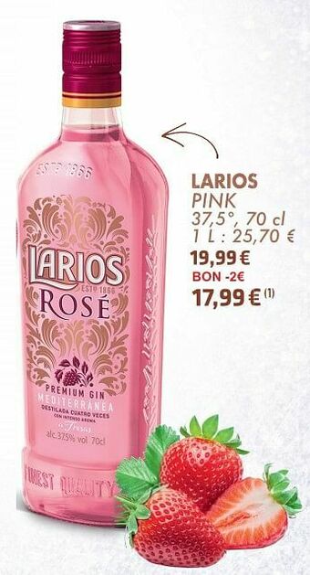 Cora Larios pink aanbieding