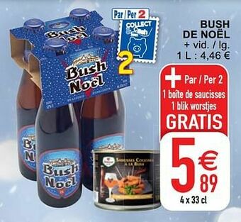 Cora Bush de noël aanbieding
