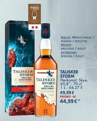 Cora Talisker storm aanbieding