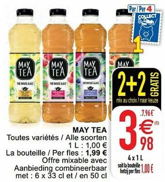 Cora May tea aanbieding