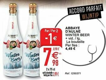 Cora Abbaye d’aulne winter beer aanbieding