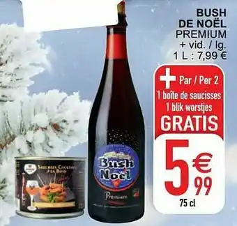 Cora Bush de noël premium aanbieding