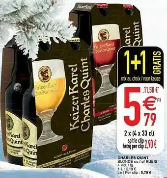 Charles quint blonde ou - of rubis