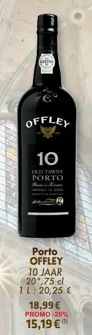 Cora Porto offley 10 jaar aanbieding