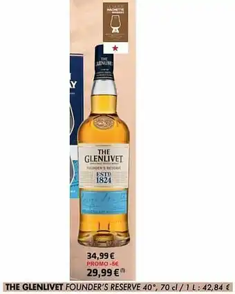 Cora The glenlivet founders reserve aanbieding