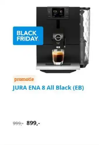 Coolblue Jura Ena 8 All Black (EB) aanbieding