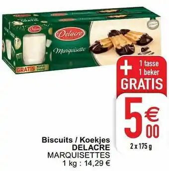Cora Biscuits - koekjes delacre marquisettes aanbieding