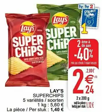 Cora Lay`s superchips aanbieding