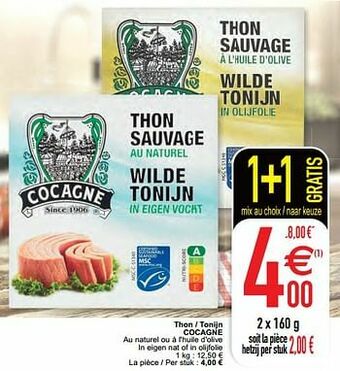 Cora Thon - tonijn cocagne aanbieding