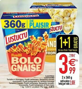 Cora Lunchbox lustucru aanbieding