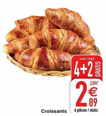 Cora Croissants aanbieding