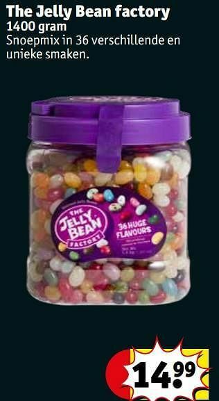 Kruidvat The jelly bean factory aanbieding