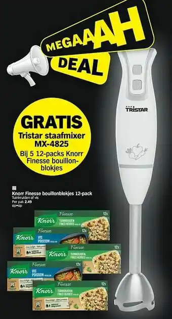 Albert Heijn Knorr finesse bouillonblokjes aanbieding