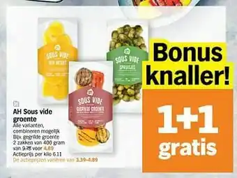 Albert Heijn Gegrilde groente aanbieding