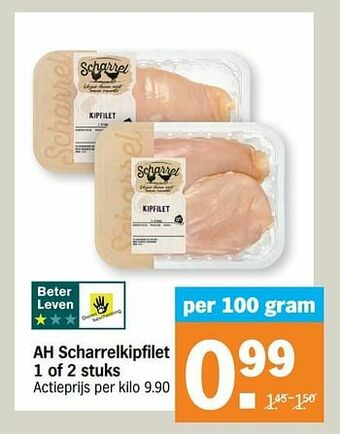 Albert Heijn Ah scharrelkipfilet aanbieding