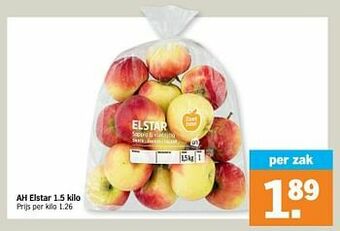 Albert Heijn Ah elstar aanbieding