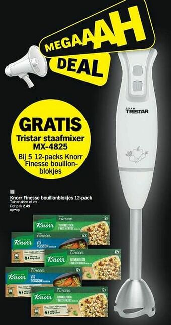 Albert Heijn Knorr finesse bouillonblokjes aanbieding