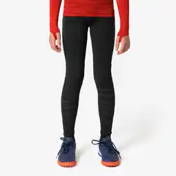 Decathlon Thermobroek voor kinderen Keepdry 500 zwart aanbieding
