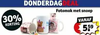 Kruidvat Fotomok met snoep aanbieding