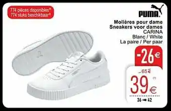 Cora Molières pour dame sneakers voor dames carina aanbieding