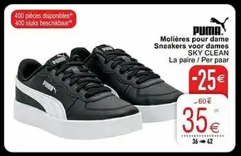 Cora Molières pour dame sneakers voor dames sky clean aanbieding