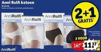 Kruidvat Maxi short + short + slip aanbieding