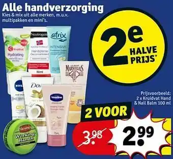 Kruidvat Kruidvat hand + nail balm aanbieding