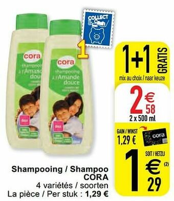 Cora Shampooing - shampoo cora aanbieding