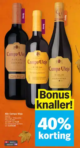 Albert Heijn Alle Campo Viejo aanbieding