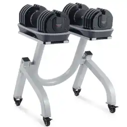 Decathlon Titanium Strenght verstelbare halters 2-36 kg + rack aanbieding