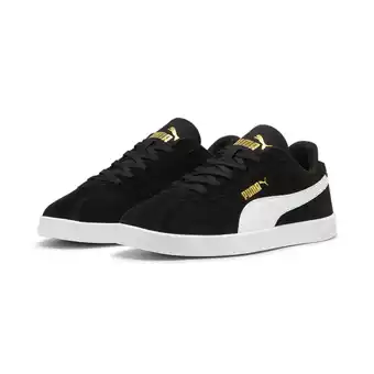 Decathlon PUMA Club II sneakers voor jongeren PUMA Black White Gold aanbieding