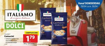 Lidl Cantuccini aanbieding