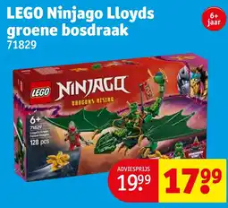 Kruidvat LEGO Ninjago Lloyds groene bosdraak aanbieding