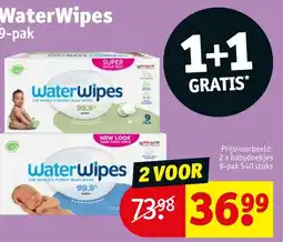 Kruidvat WaterWipes aanbieding