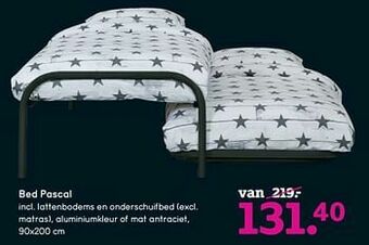 Leen Bakker Bed pascal aanbieding