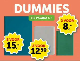 Boekenvoordeel Dummies aanbieding